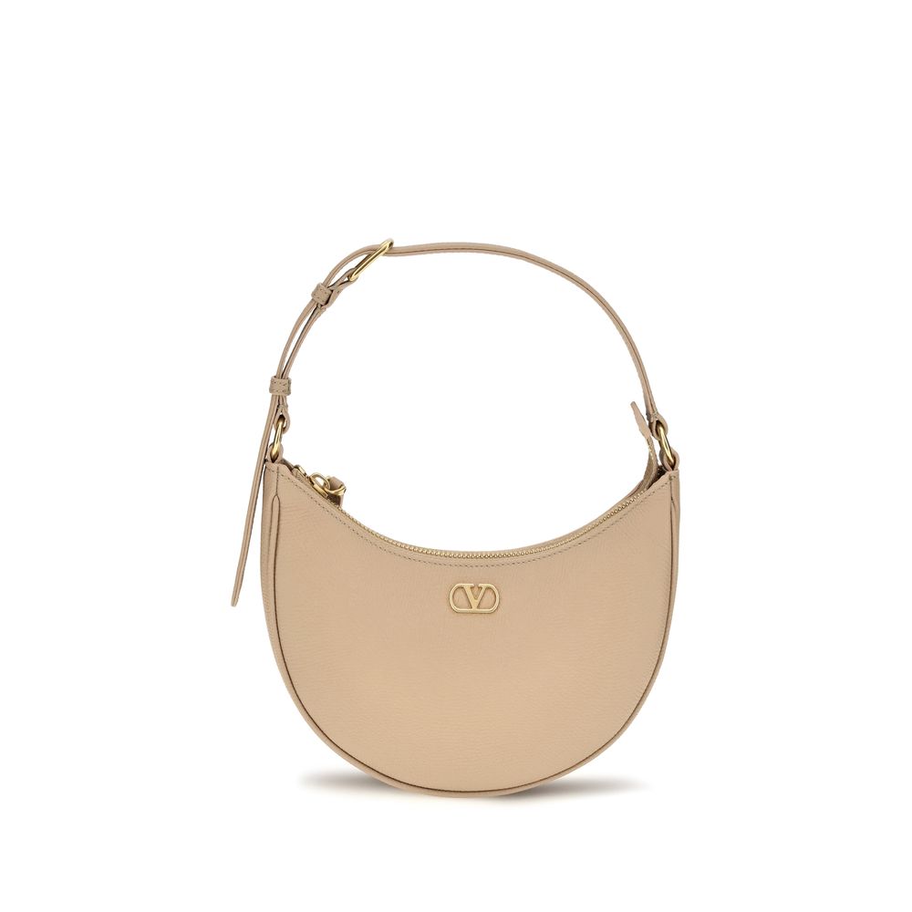 Women’s Valentino Garavani Beige Calf Leather Bos Taurus Shoulder Bag