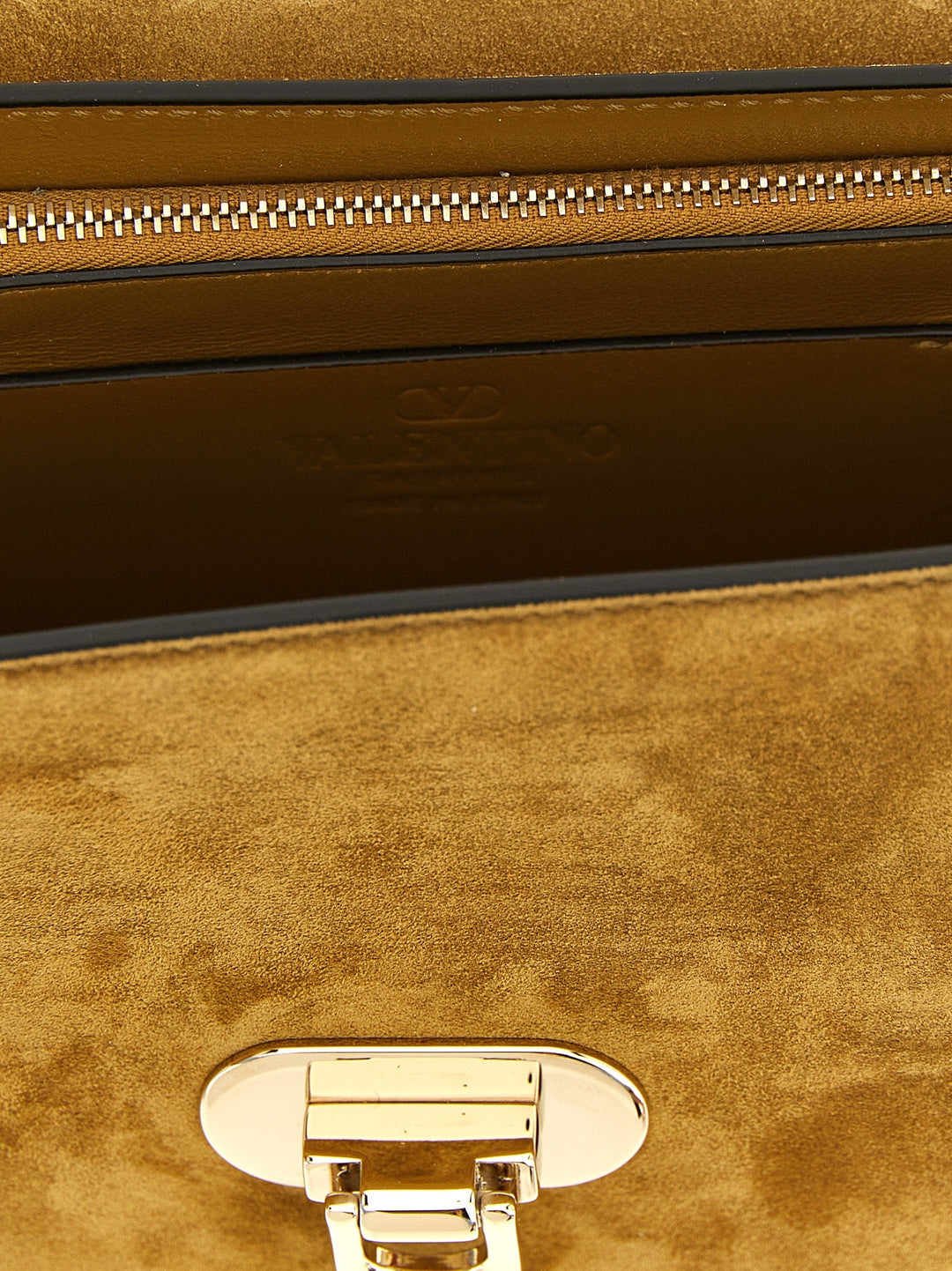 Women’s Valentino Garavani Beige Calfskin Crossbody Bag