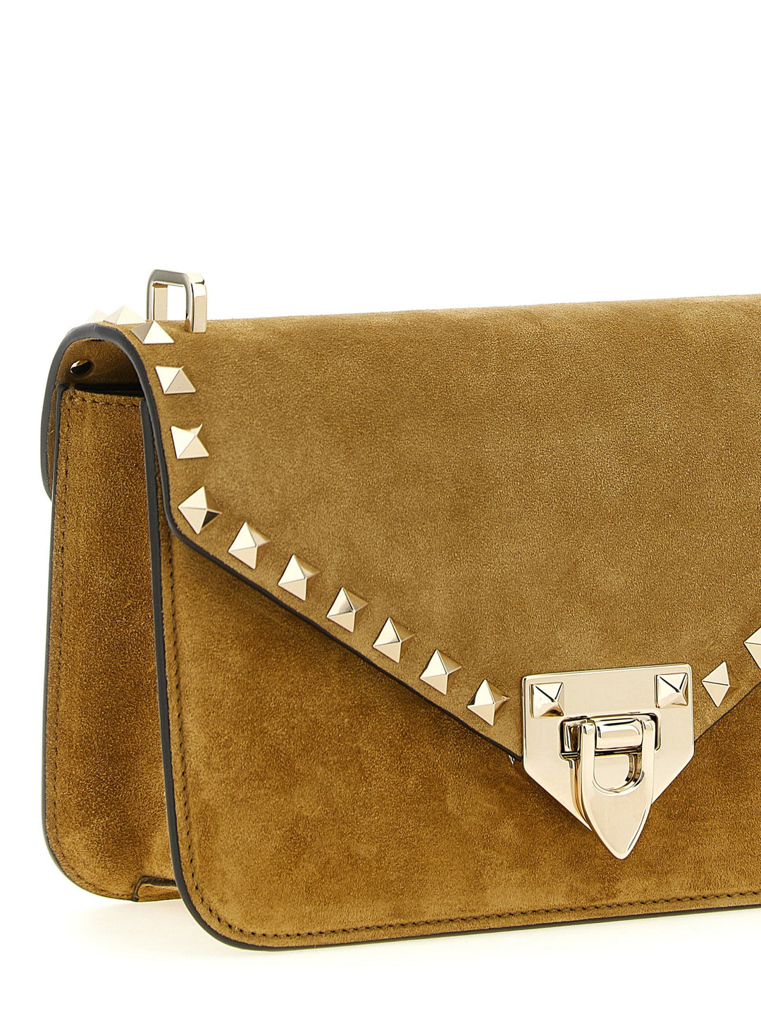 Women’s Valentino Garavani Beige Calfskin Crossbody Bag