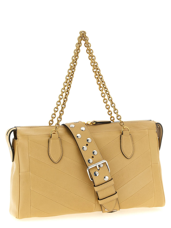 Women’s Valentino Garavani Beige Lamb Leather Shoulder Bag