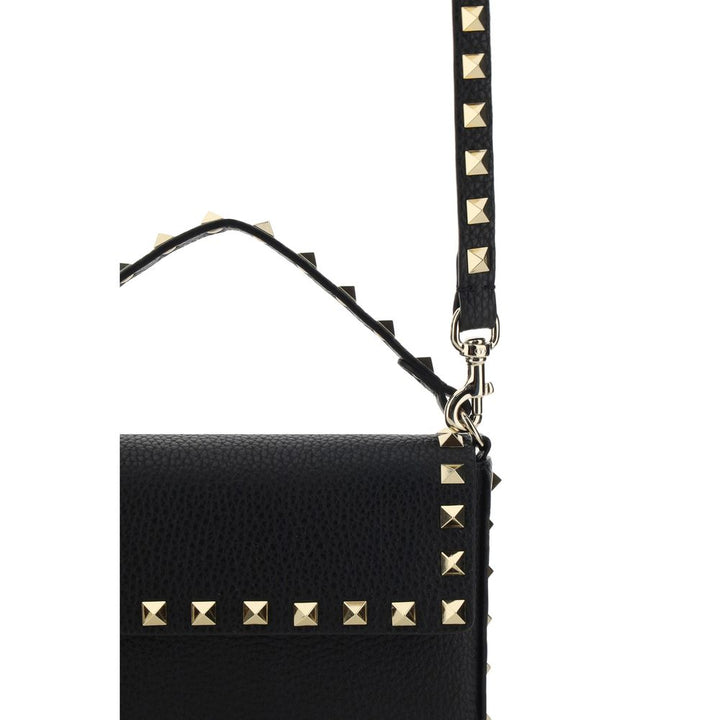 Valentino Garavani - Black Calf Leather Bos Taurus Shoulder Bag