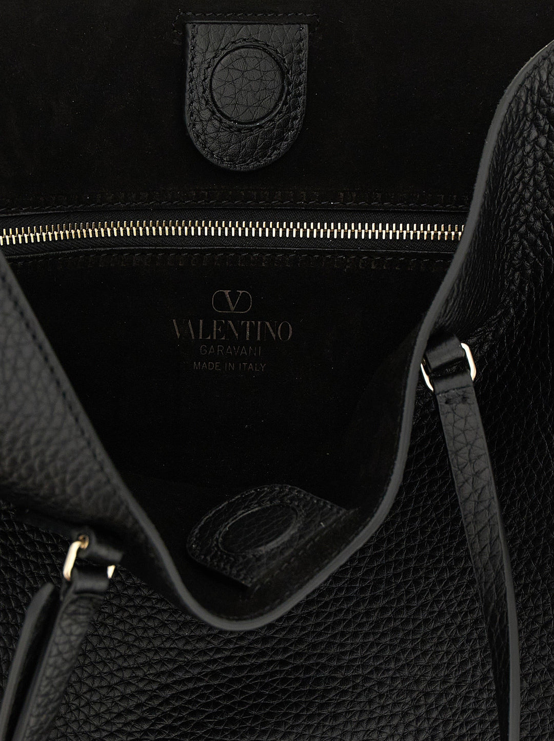 Women’s Valentino Garavani Black Calfskin Shoulder Bag