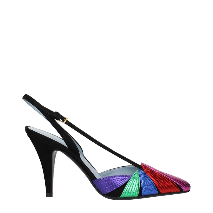 Women’s Valentino Garavani Black Leather High Heel Pumps
