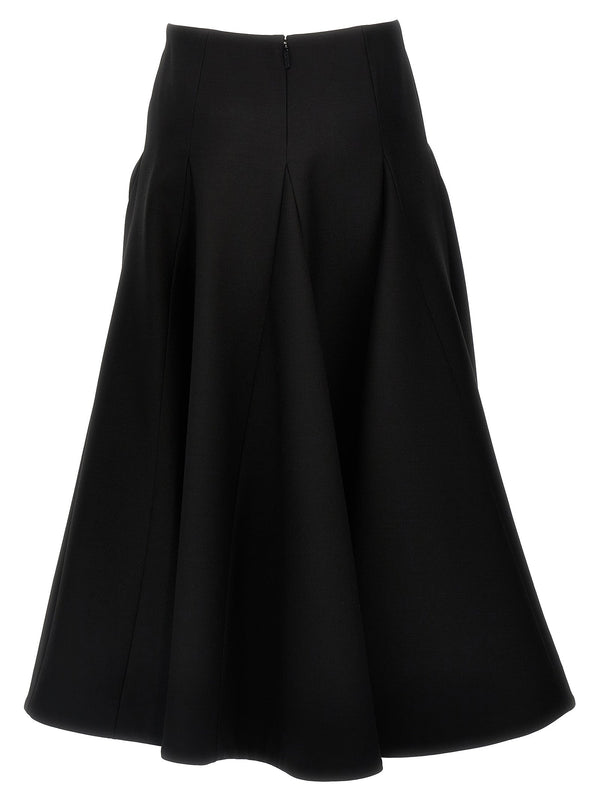 Women’s Valentino Garavani Black Virgin Wool Mini Skirt