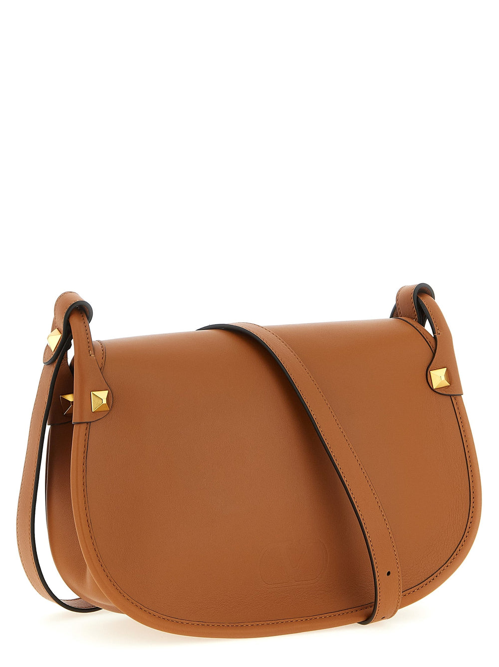 Women’s Valentino Garavani Brown Calfskin Shoulder Bag
