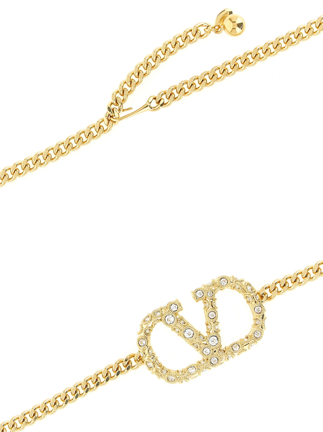 Women’s Valentino Garavani Gold Brass Belt