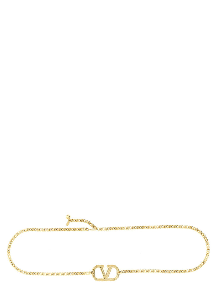 Women’s Valentino Garavani Gold Brass Belt
