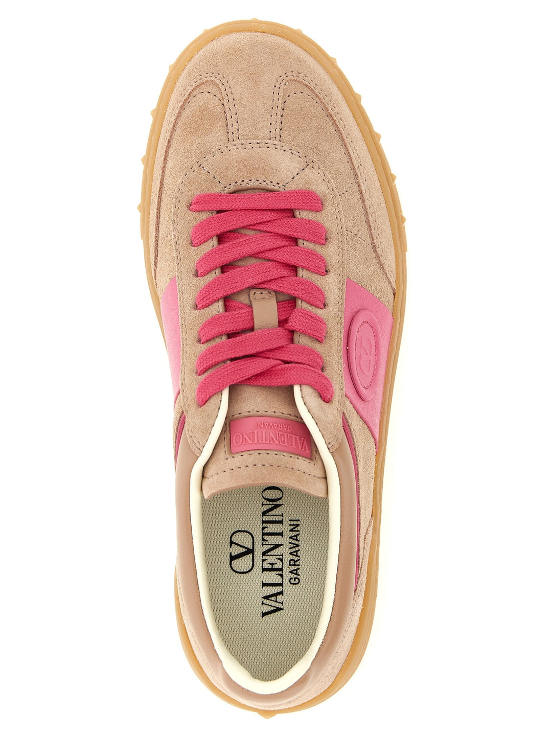 Women’s Valentino Garavani Multicolor Calfskin Low Top Sneakers