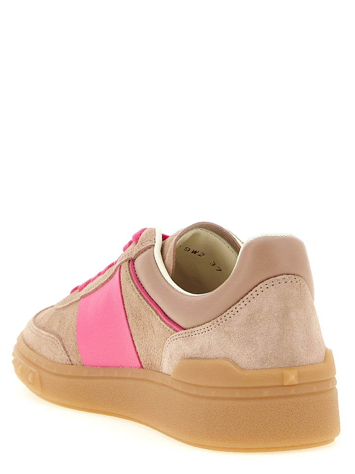 Women’s Valentino Garavani Multicolor Calfskin Low Top Sneakers
