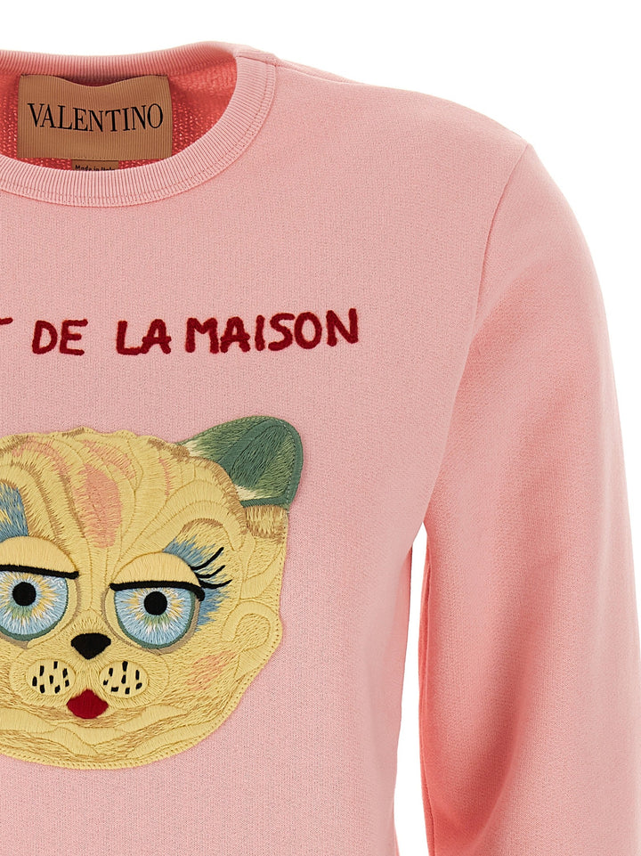 Women’s Valentino Garavani Multicolor Cotton Sweatshirt