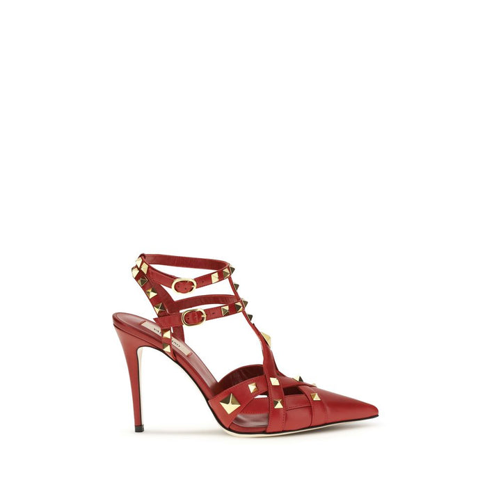 Women’s Valentino Garavani Multicolor Goatskin High Heel Pumps