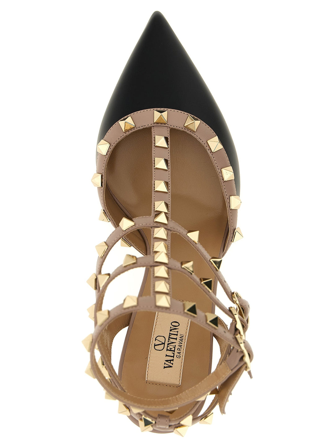Women’s Valentino Garavani Multicolor Lamb Leather Mid Heel Pumps