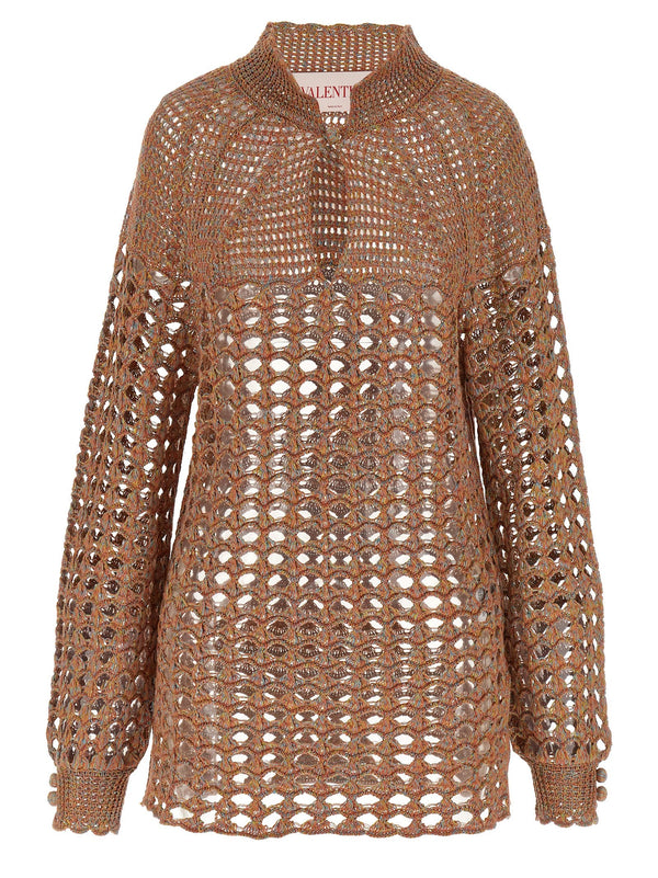 Women’s Valentino Garavani Multicolor Linen Cardigan