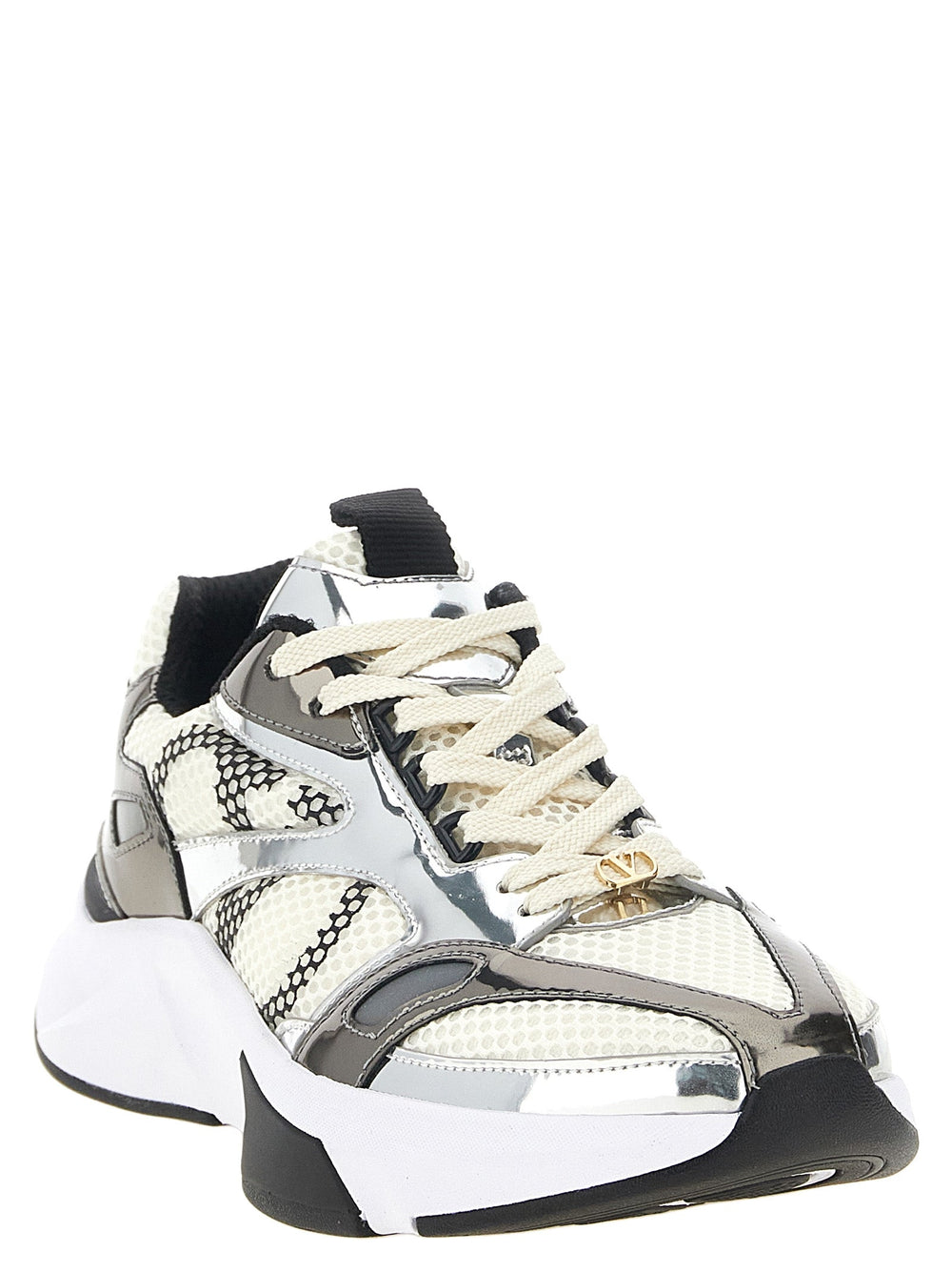 Women’s Valentino Garavani Multicolor Polyester Athletic Sneakers