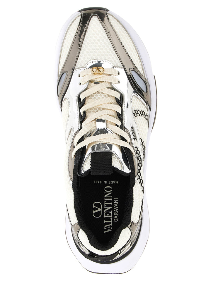 Women’s Valentino Garavani Multicolor Polyester Athletic Sneakers