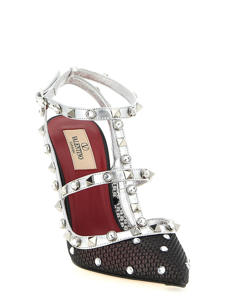 Women’s Valentino Garavani Multicolor Polyester High Heel Pumps