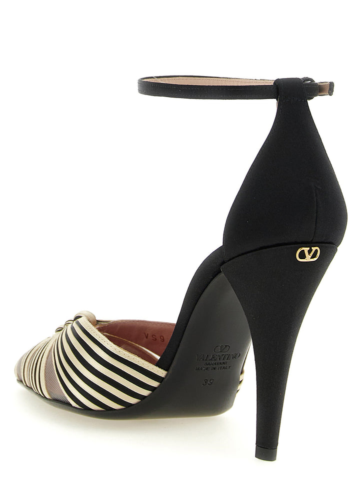 Women’s Valentino Garavani Multicolor Viscose High Heel Pumps