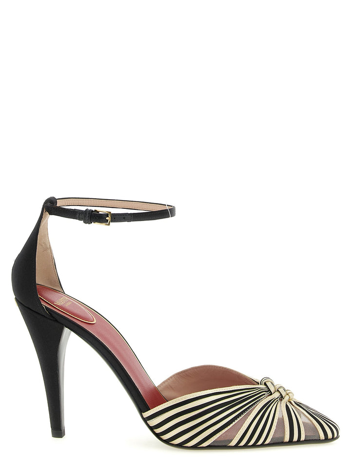 Women’s Valentino Garavani Multicolor Viscose High Heel Pumps