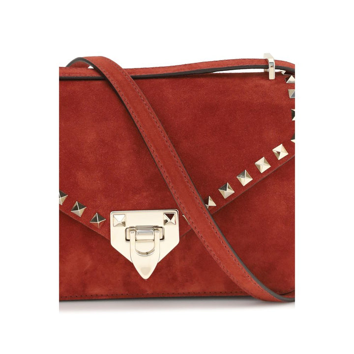 Women’s Valentino Garavani Red Calf Leather Bos Taurus Shoulder Bag