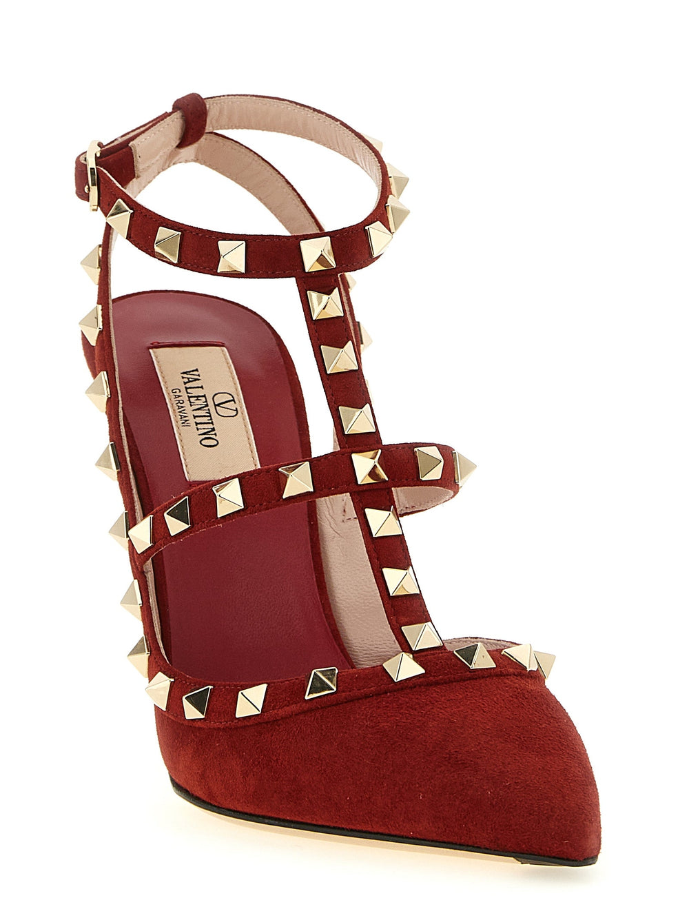 Women’s Valentino Garavani Red Calfskin High Heel Pumps