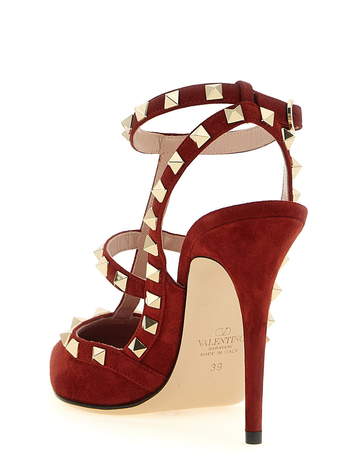 Women’s Valentino Garavani Red Calfskin High Heel Pumps