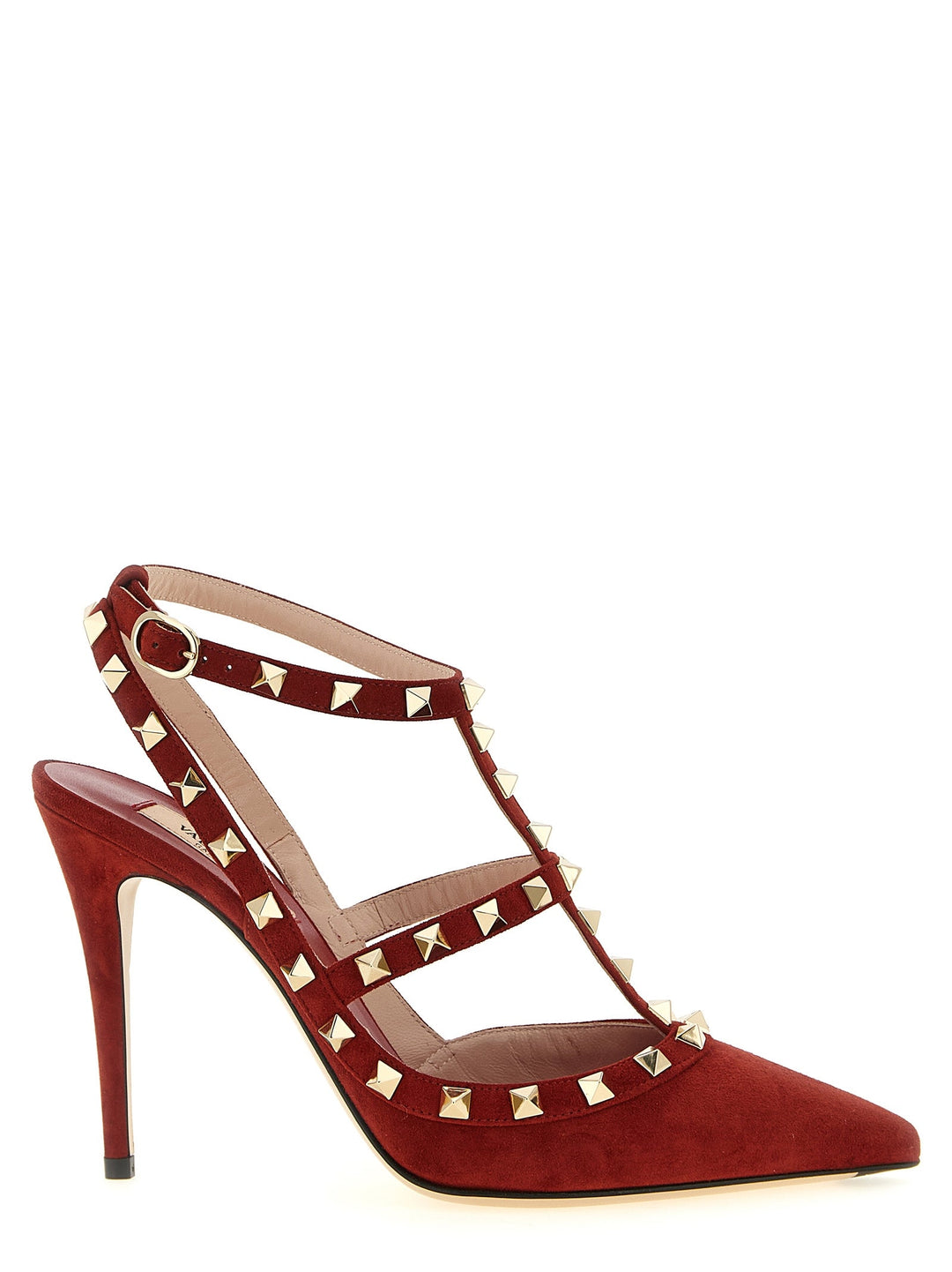 Women’s Valentino Garavani Red Calfskin High Heel Pumps