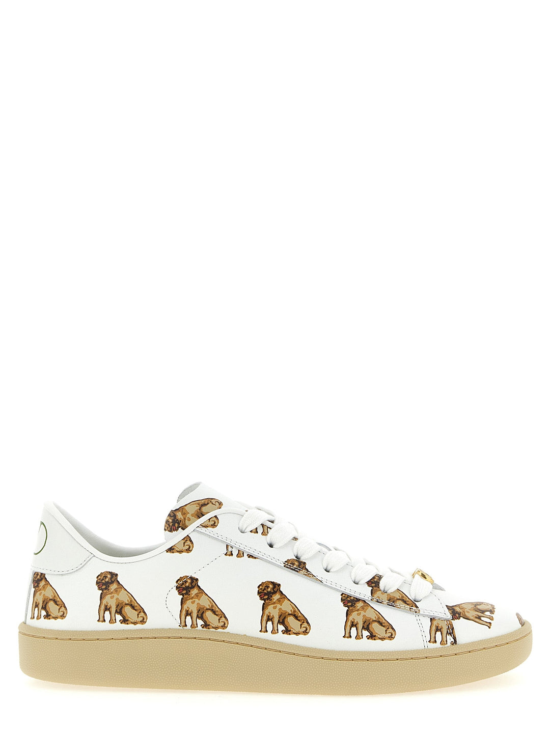 Women’s Valentino Garavani White Calfskin Low Top Sneakers