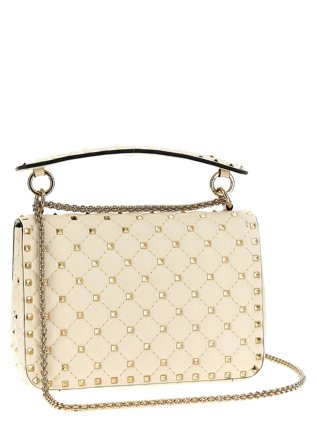 Women’s Valentino Garavani White Lamb Leather Shoulder Bag
