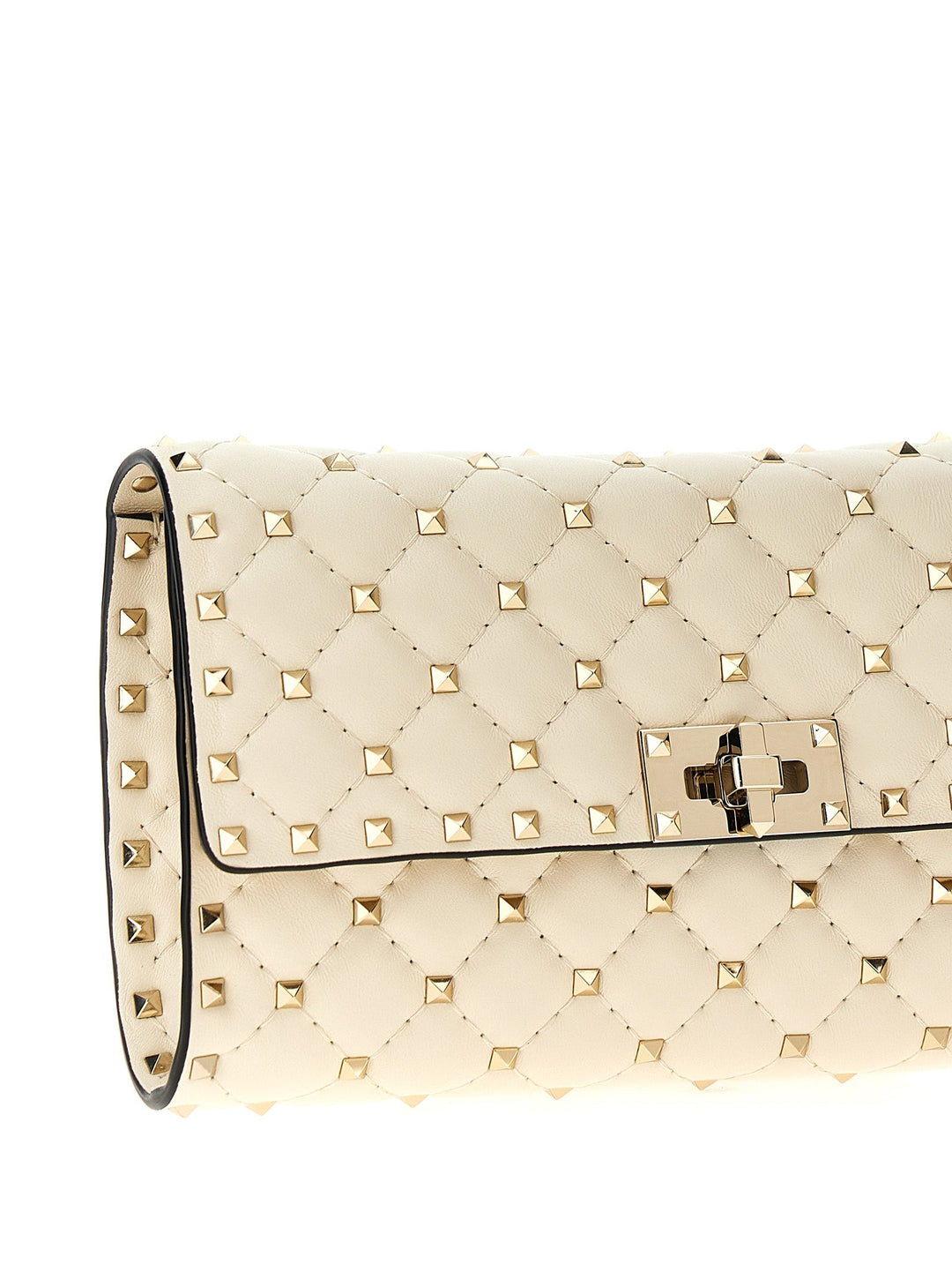 Women’s Valentino Garavani White Lamb Leather Shoulder Bag