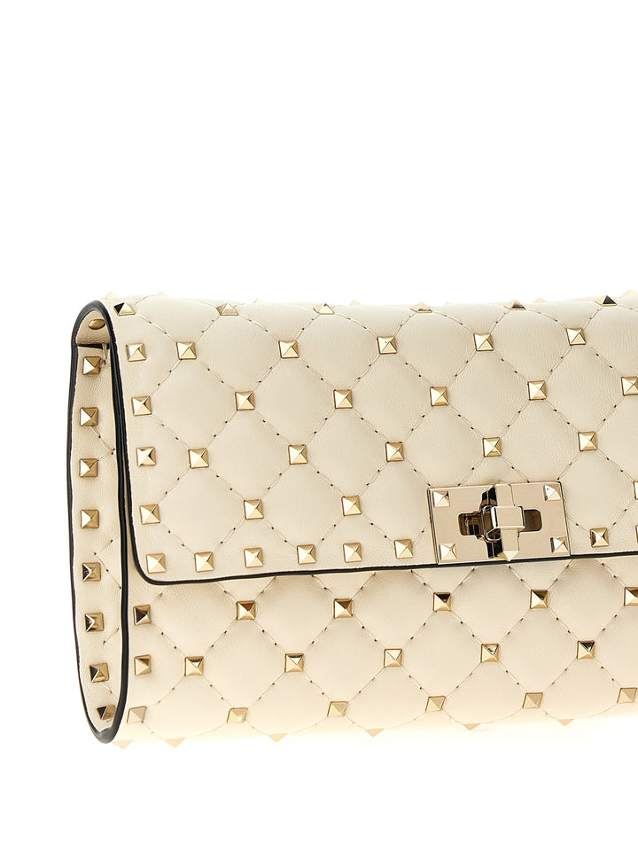 Women’s Valentino Garavani White Lamb Leather Shoulder Bag
