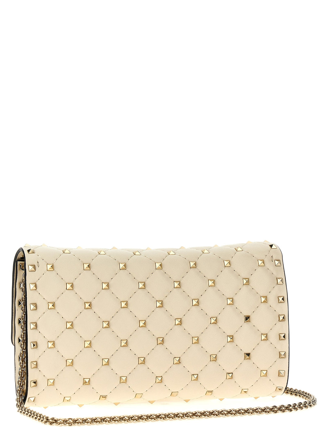 Women’s Valentino Garavani White Lamb Leather Shoulder Bag