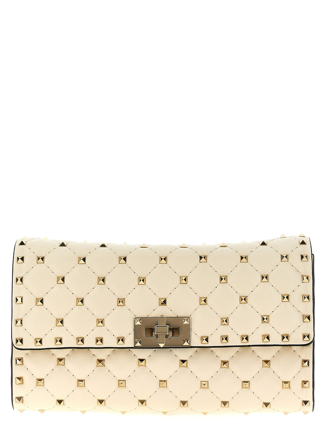 Women’s Valentino Garavani White Lamb Leather Shoulder Bag