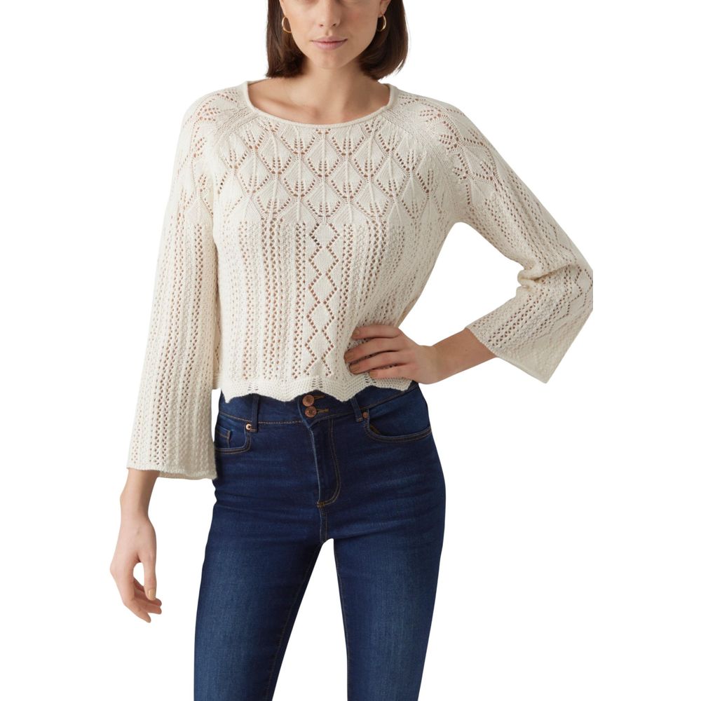 Women’s Vero Moda Beige Cotton Sweatshirt