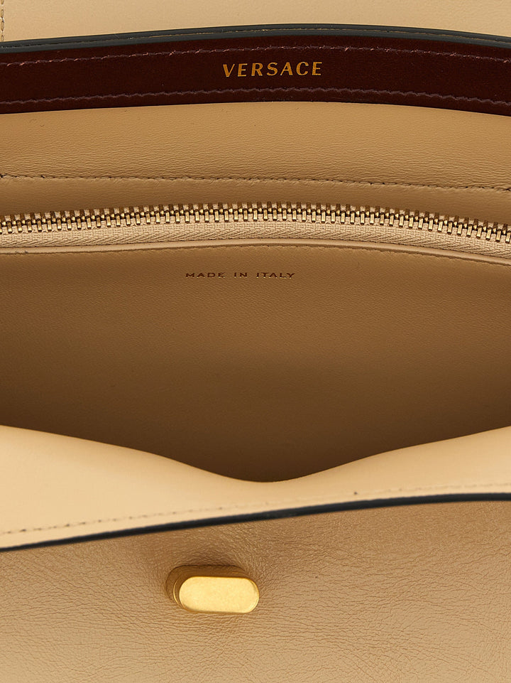 Women’s Versace Beige Calfskin Shoulder Bag