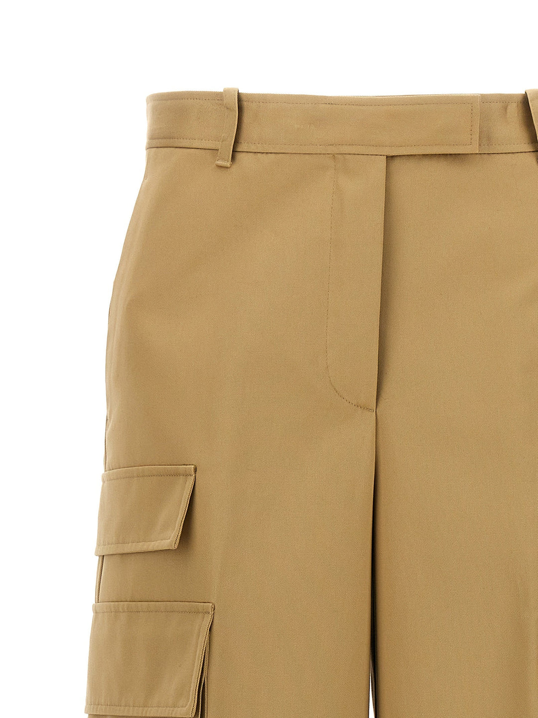 Women’s Versace Beige Cotton Cargo Pants