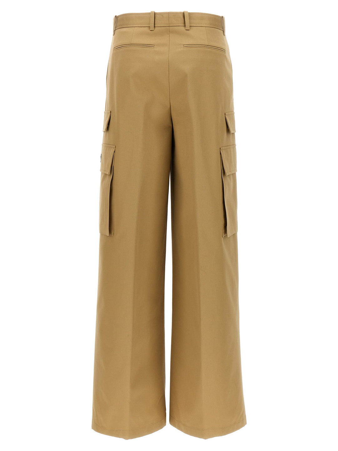 Women’s Versace Beige Cotton Cargo Pants