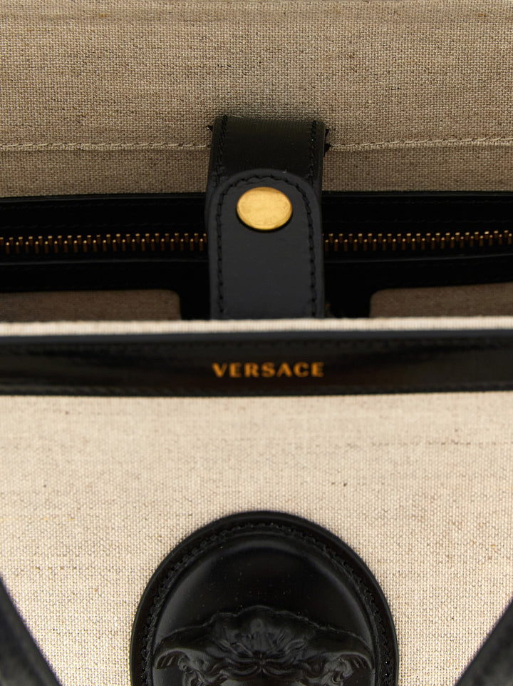 Women’s Versace Beige Leather Tote Bag