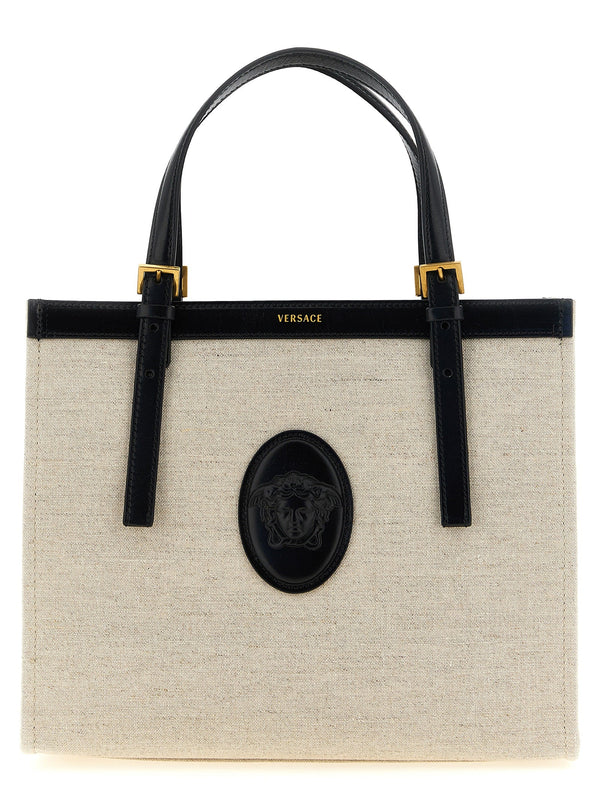 Women’s Versace Beige Leather Tote Bag