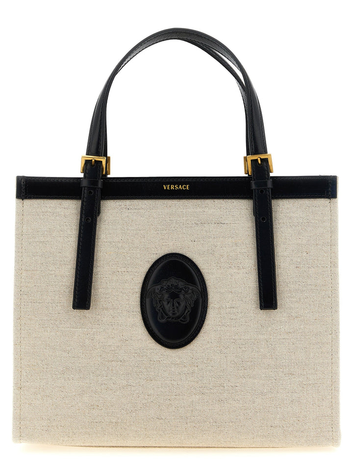 Women’s Versace Beige Leather Tote Bag