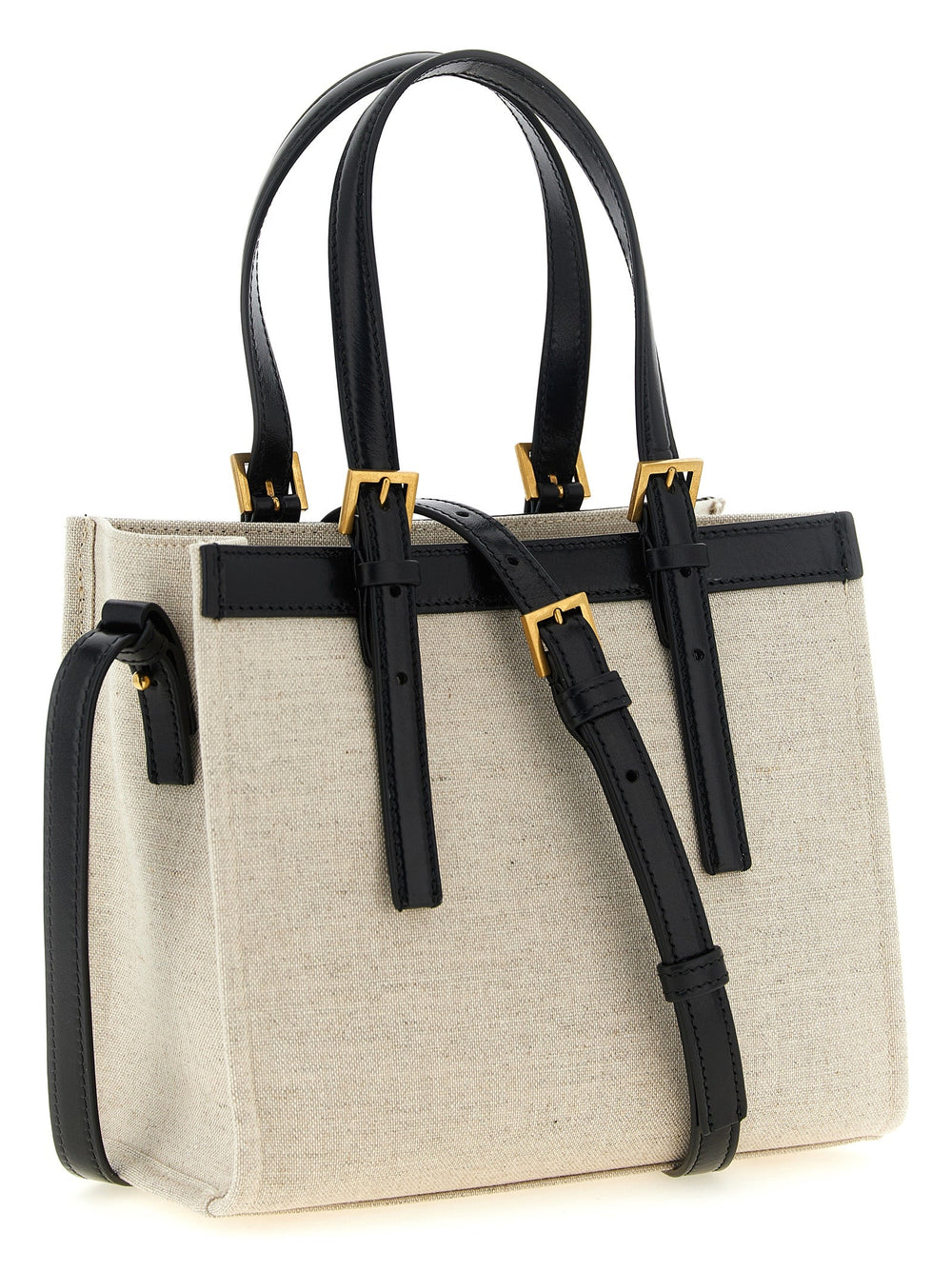 Women’s Versace Beige Linen Tote Bag