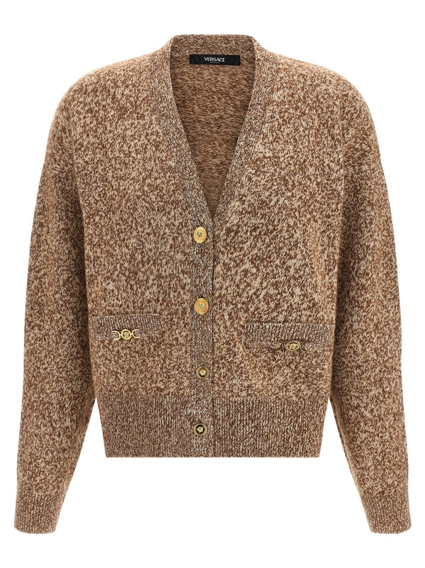 Women’s Versace Beige Virgin Wool Cardigan