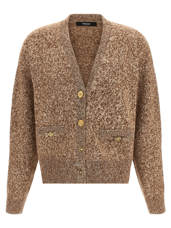 Women’s Versace Beige Virgin Wool Cardigan