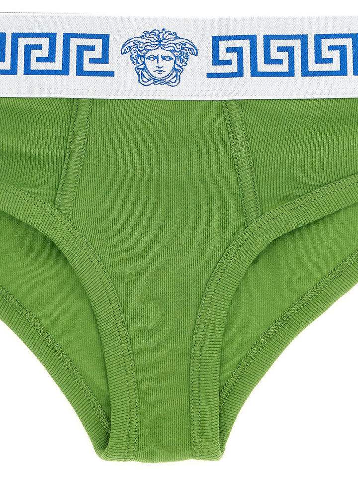 Versace Bicolor Cotton Briefs
