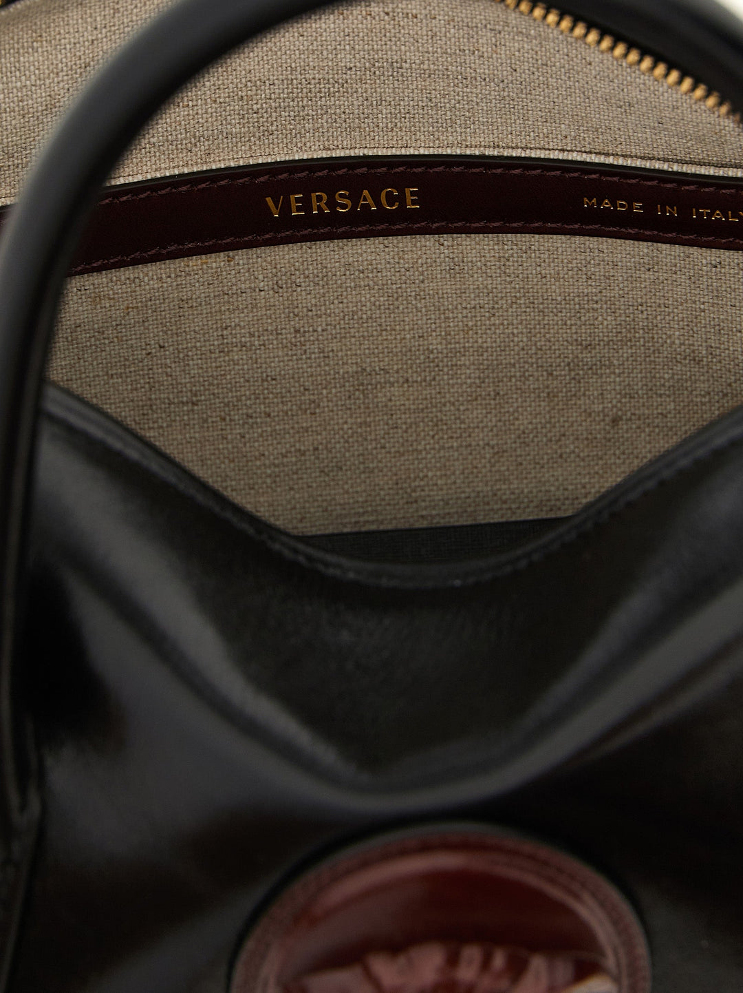 Women’s Versace Black Calfskin Handbag