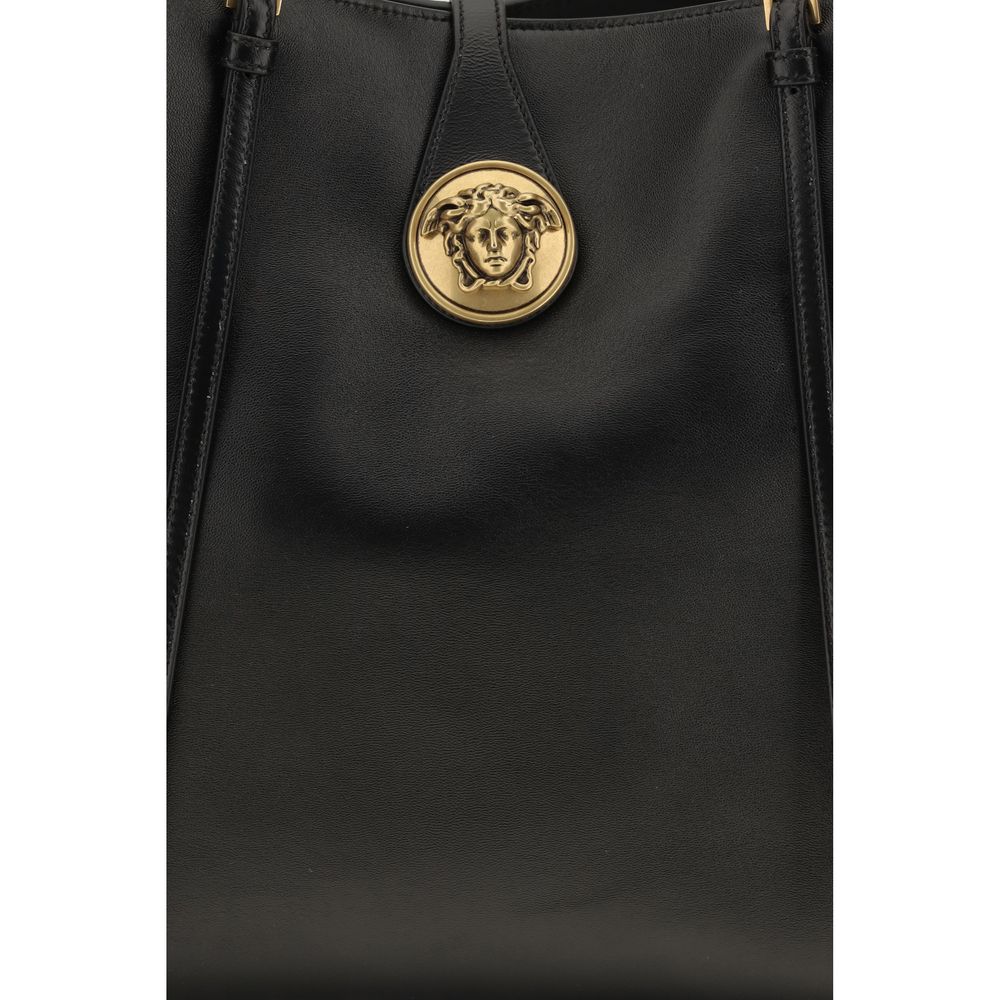 Women’s Versace Black Lamb Ovis Aries Shoulder Bag