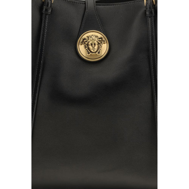 Women’s Versace Black Lamb Ovis Aries Shoulder Bag