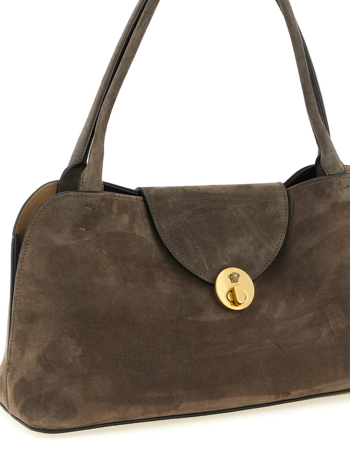 Women’s Versace Brown Calfskin Shoulder Bag