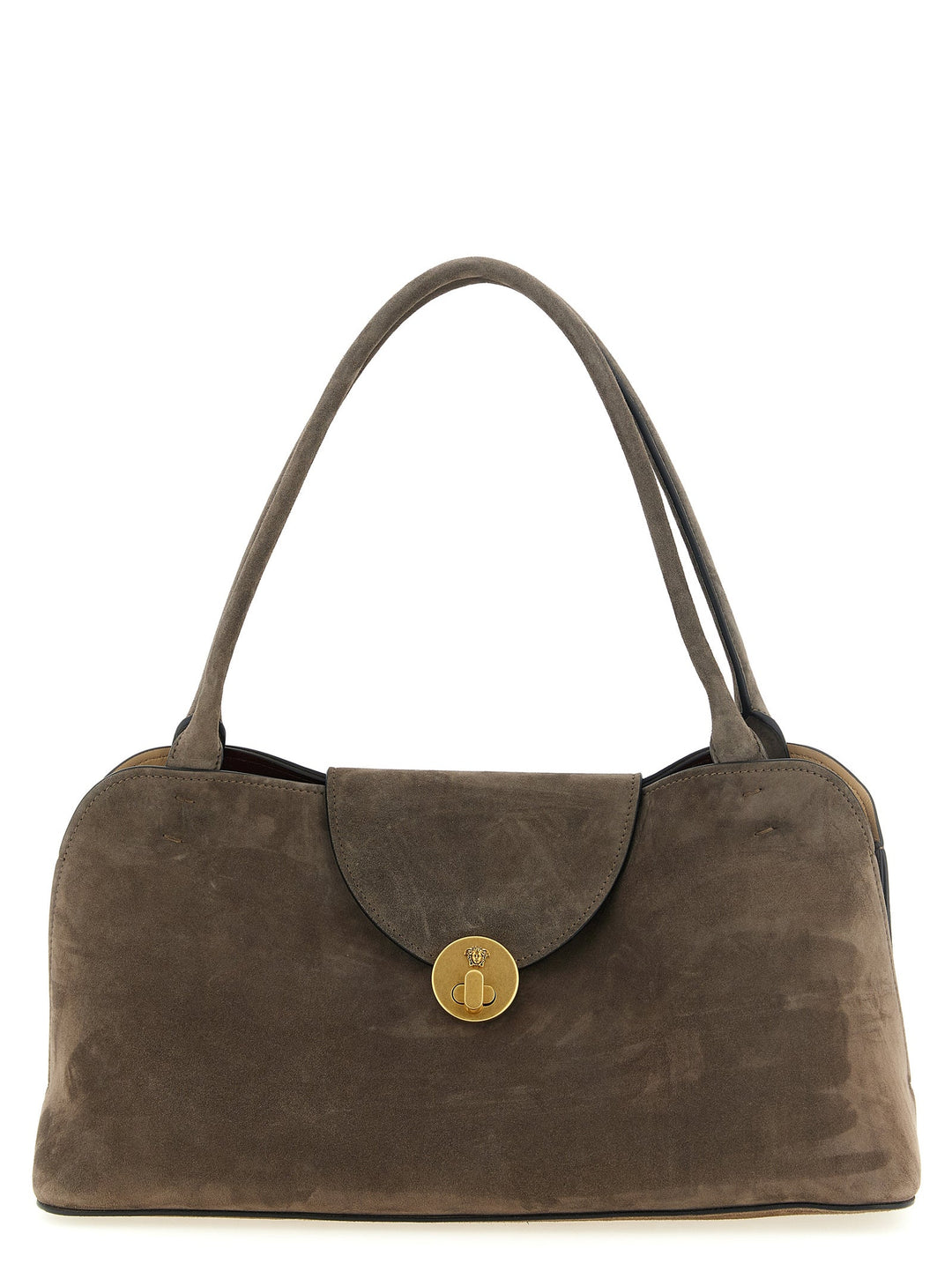 Women’s Versace Brown Calfskin Shoulder Bag