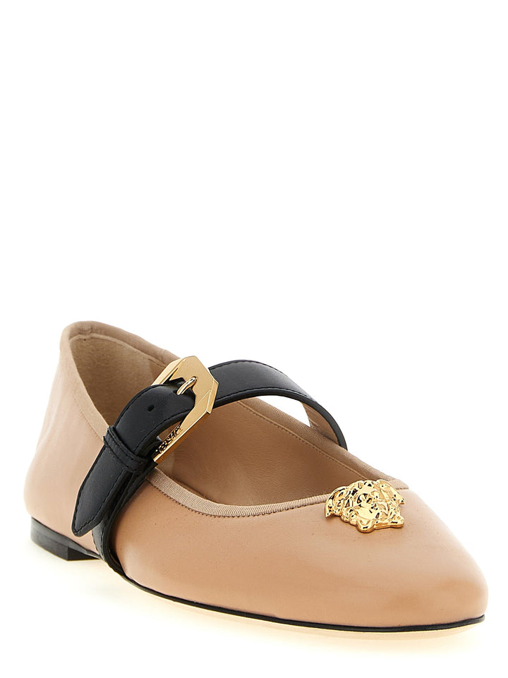 Women’s Versace Multicolor Lamb Leather Ballet Flats