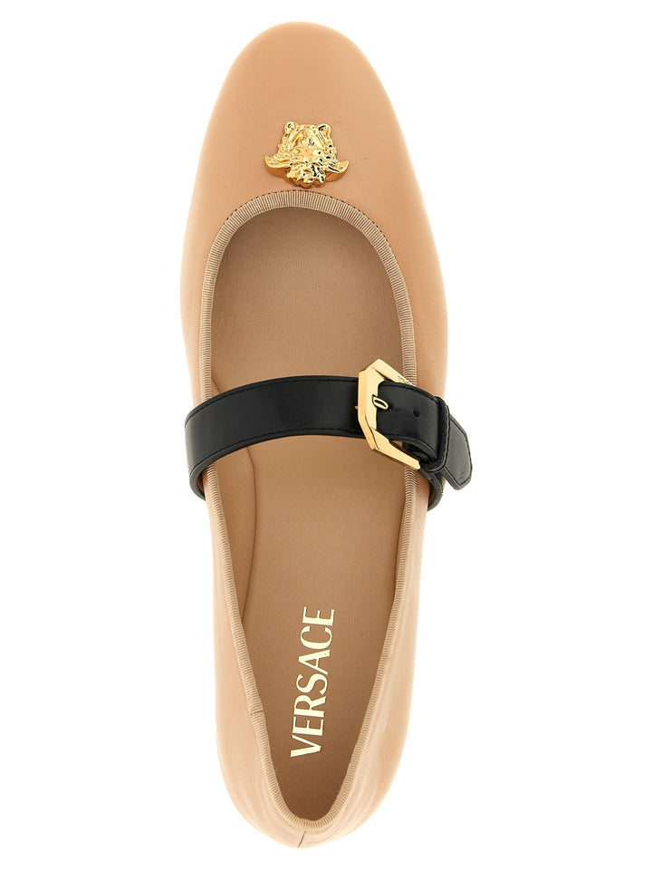 Women’s Versace Multicolor Lamb Leather Ballet Flats